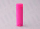 Tubos do bálsamo de bordo dos PP/tubo claros lisos cor-de-rosa Chapstick do reenchimento para cosméticos