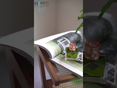 Caixa de embalagem de garrafas de perfume transparente/multicolor personalizada disponível