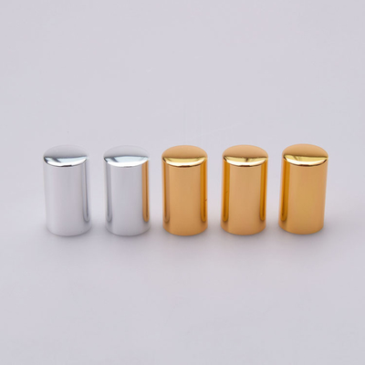 Tampões de garrafa personalizados do perfume do ouro da forma para o pescoço de FEA 15mm