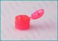 Tampões superiores para garrafas, tampões plásticos da aleta do rosa 24/410 do fechamento da borboleta para a lavagem da mão