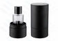 Mini garrafas de perfume 50ml de vidro com o tampão e a caixa negra magnéticos pretos do perfume