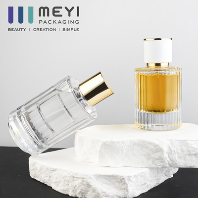 Círculo branco do cilindro da garrafa 100ml 0.075ml do pulverizador de perfume