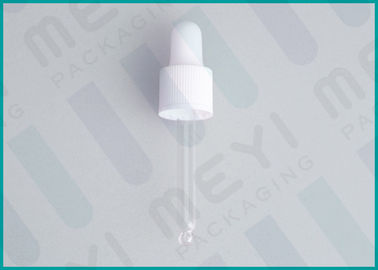 18/410 de conta-gotas 30ml de vidro engarrafa a garrafa transparente do conta-gotas do óleo essencial