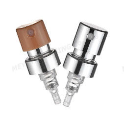 Logotipo personalizado de ouro ou prata bomba de pulverização de névoa de perfumes 0,075 ml volume de pulverização para frasco crimp