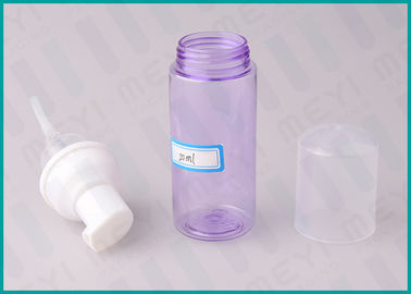 garrafa cosmética da bomba do fechamento de vidro vazio do parafuso de garrafa da fundação 40ml