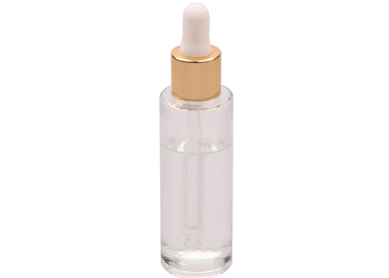 18/415 de 50ml garrafas de vidro de 1 conta-gotas da onça para o óleo essencial